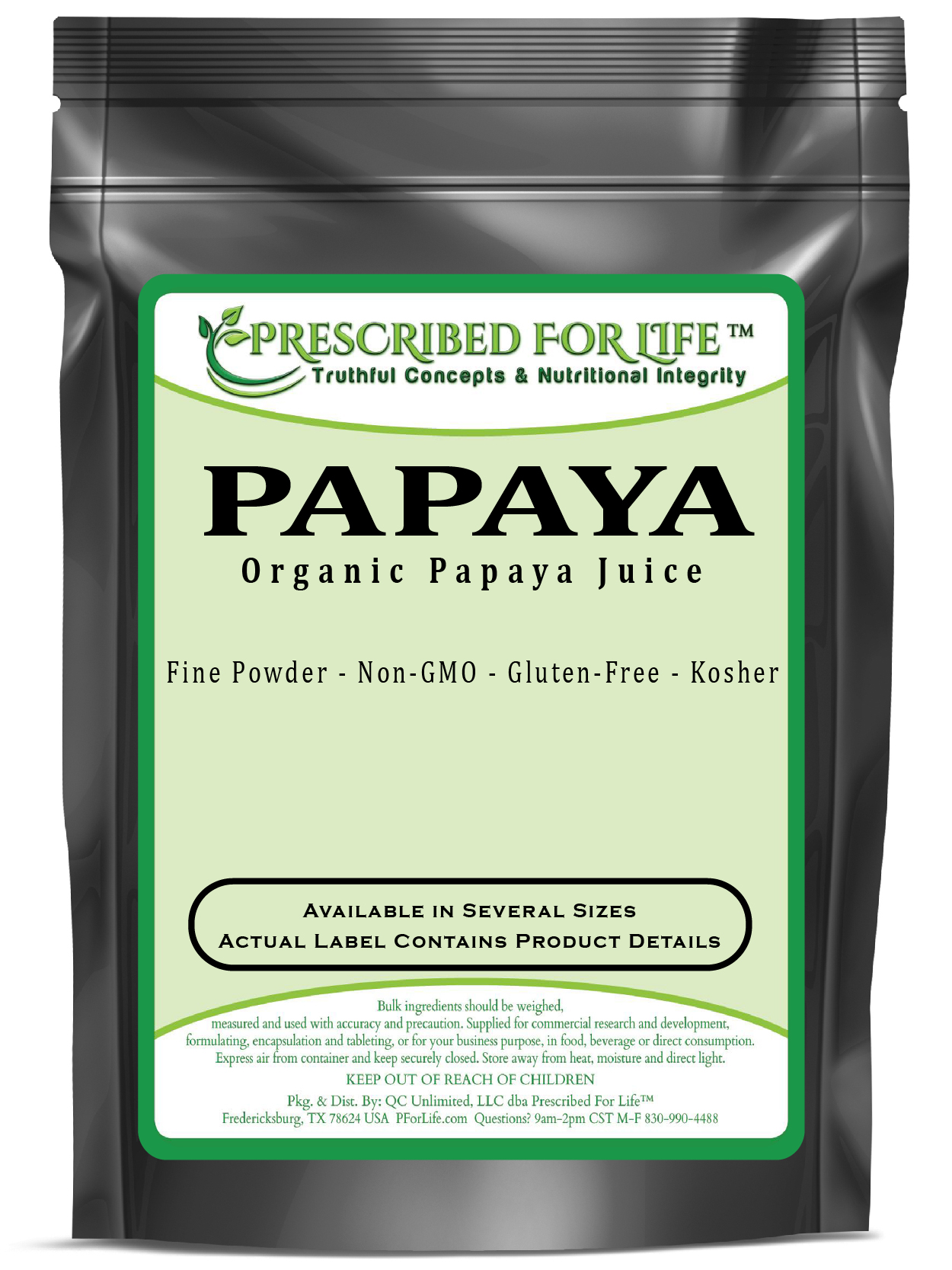 Papaya From Natural Organic Papaya Juice Powder, 2oz(57g) eBay
